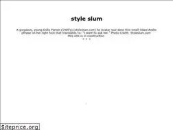Sites similar to styleslum.com