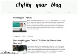 Sites similar to stylifyyourblog.com