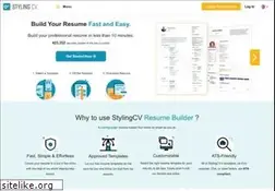 Sites similar to stylingcv.com