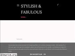Sites similar to stylishnfabulous.blogspot.com