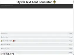 Sites similar to stylishtextfont.com