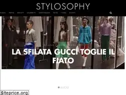 Sites similar to stylosophy.it
