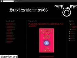 Sites similar to styxhexenhammer666.blogspot.com