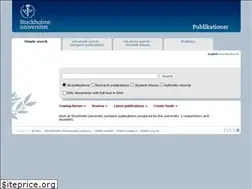 Sites similar to su.diva-portal.org