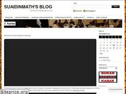 Sites similar to suaidinmath.wordpress.com