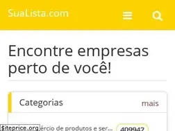 Sites similar to sualista.com