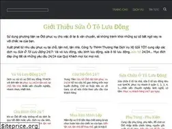 Sites similar to suaotoluudong.com