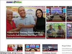 Sites similar to suaralomboknews.com