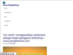 Sites similar to suarapengetahuan.com