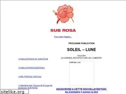 Sites similar to sub-rosa.ch