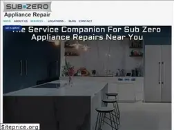 Sites similar to sub-zero-appliance-repair.com