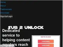 Sites similar to sub2unlock.com