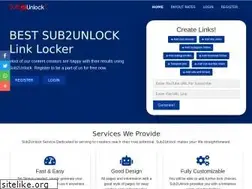 Sites similar to sub2unlock.xyz