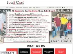Sites similar to sub5cars.in