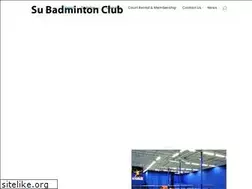Sites similar to subadmintonclub.com
