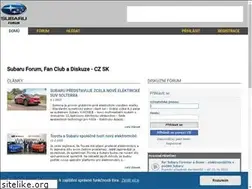 Sites similar to subaru-forum.cz