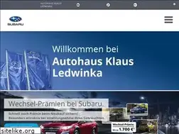 Sites similar to subaru-ledwinka.de