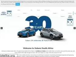 Sites similar to subaru.co.za