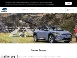 Sites similar to subaru.eu
