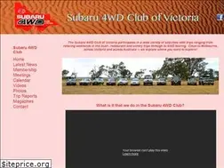 Sites similar to subaru4wdvic.com.au