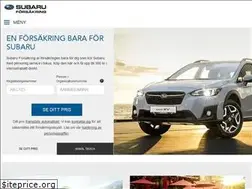 Sites similar to subaruforsakring.se