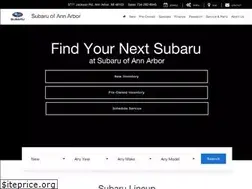 Sites similar to subaruofannarbor.com