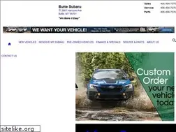 Sites similar to subaruofbutte.com