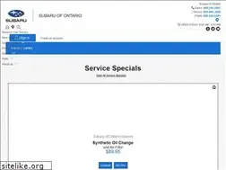 Sites similar to subaruofontario.com