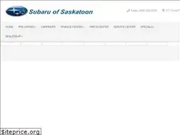 Sites similar to subaruofsaskatoon.ca