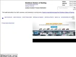 Sites similar to subaruofsterling.com