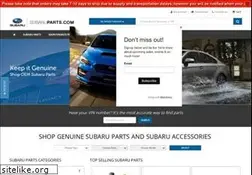 Sites similar to subaruparts.com