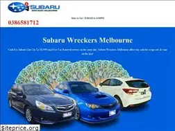 Sites similar to subaruwreckersmelbourne.com.au