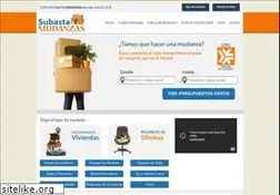 Sites similar to subastademudanzas.com