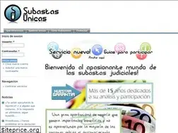 Sites similar to subastasunicas.es