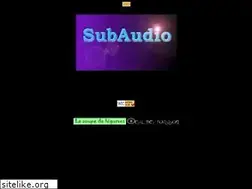 Sites similar to subaudio.org