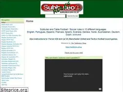 Sites similar to subbuteorules.co.uk
