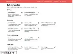 Sites similar to subconverter.com