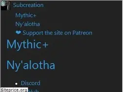 Sites similar to subcreation.net