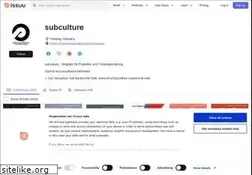 Sites similar to subculture.de