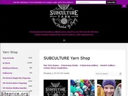 Sites similar to subcultureyarn.com