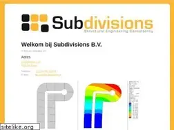 Sites similar to subdivisions.nl