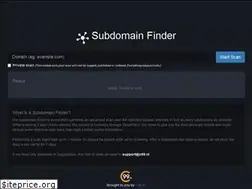 subdomainfinder.c99.nl