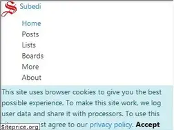 Sites similar to subedis.com