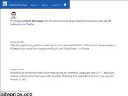 Sites similar to subeshbhandari.com