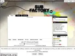 Sites similar to subfactory.fr