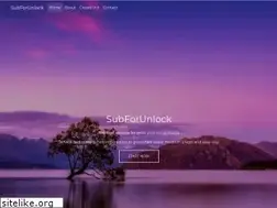 Sites similar to subforunlock.com