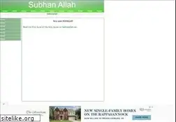 Sites similar to subhanallah.fr