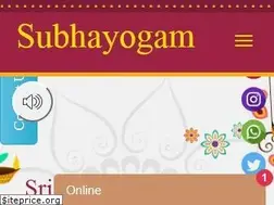 Sites similar to subhayogam.com