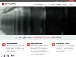 Sites similar to subhosting.net