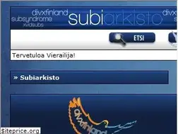Sites similar to subiarkisto.org